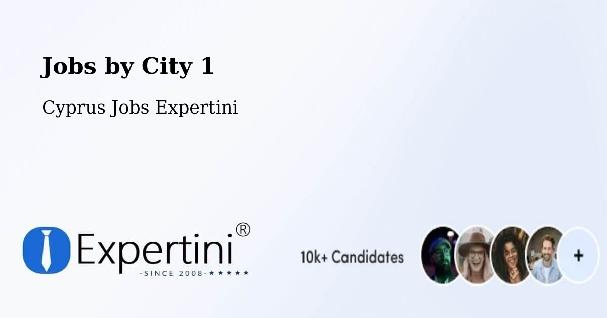 City Jobs in Cyprus - Expertini