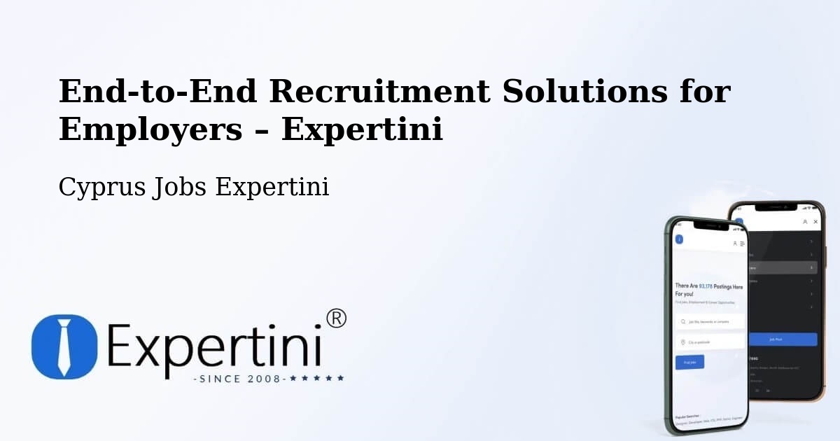 Recruitment Solutions for Employers – Cyprus - Cyprus Jobs Expertini